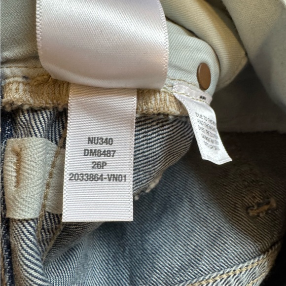 MADEWELL Low Slung Baggy Crop Jeans 26P - Picture 12 of 12